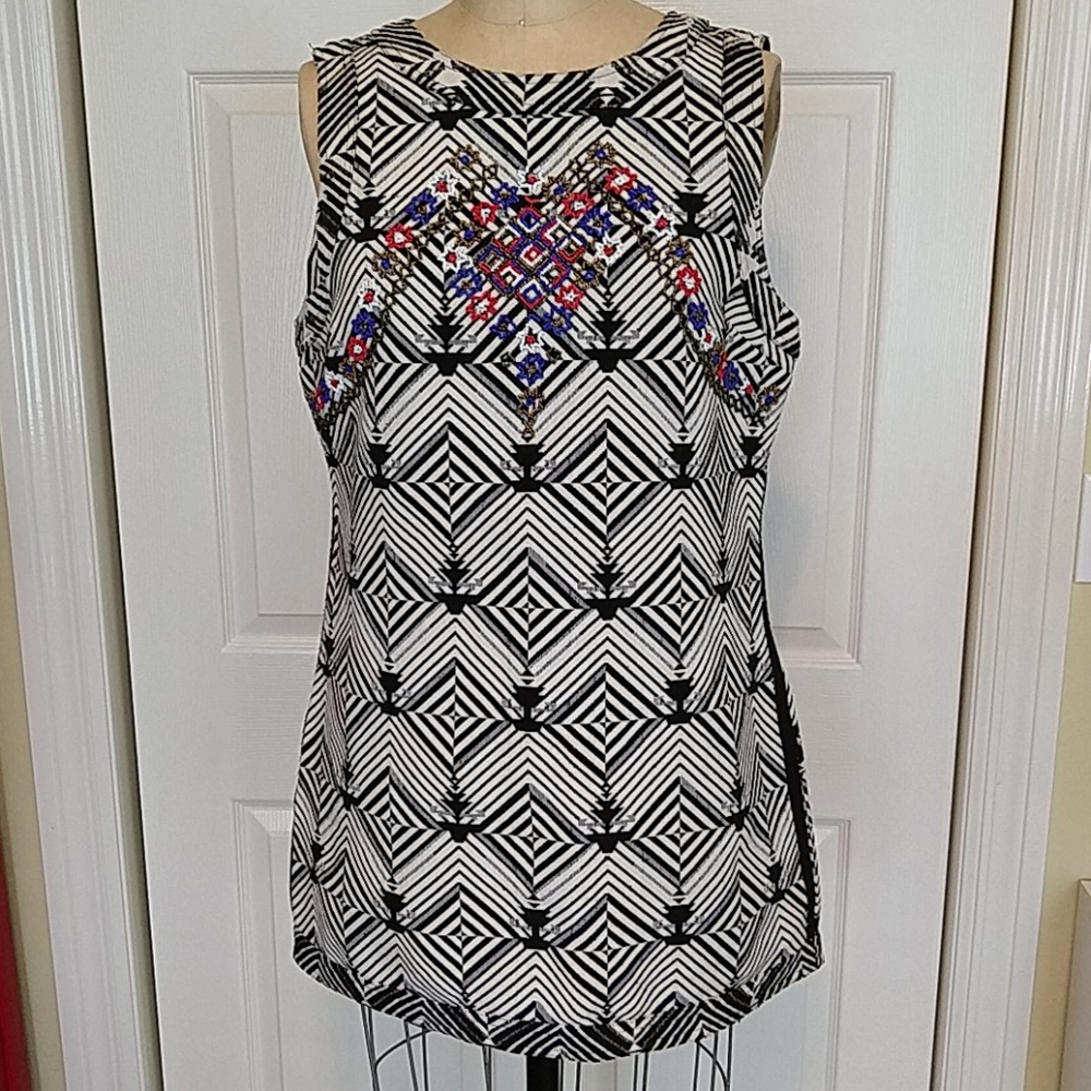 New Romantics/Free People Beaded Front Dress
